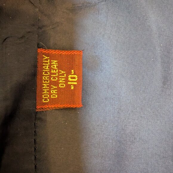 80s I Magnin and Anne Klein collaboration | Silk | Old Money | Blazer | Midnight - Picture 8 of 9